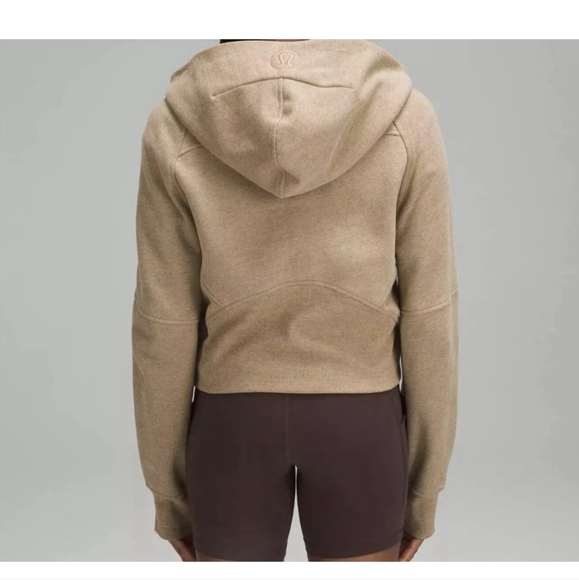 Lululemon scuba hoodie~oversized half zip~rare heathered allspice. - Picture 3 of 4